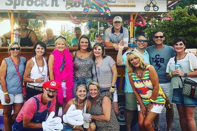 1.5 Hour Private Party Bike Ride in Downtown Memphis - What Happens at the Two or Three Stops