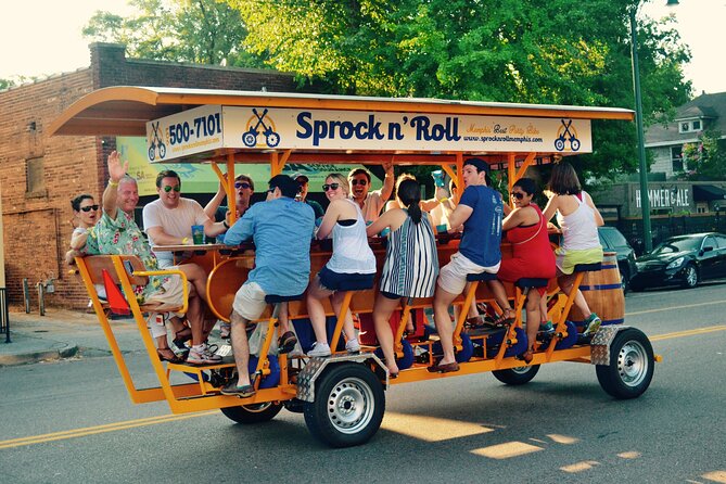 1.5-Hour Public Party Bike Ride in Downtown Memphis - Earnestine & Hazel’s is the optional bar stop