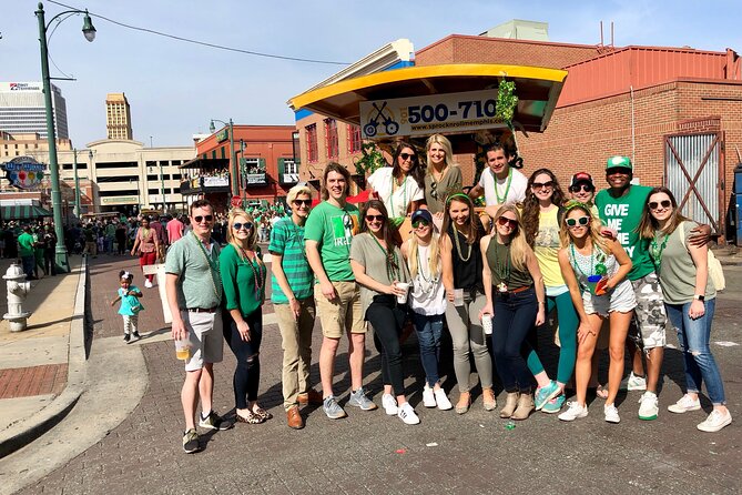 1.5-Hour Public Party Bike Ride in Downtown Memphis - Beale Street brings the party mood