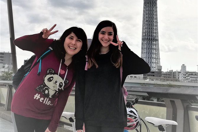2.5 Hour-Guided Cycle Tour in the Central Tokyo - Starting at Hikifune Station in eastern Tokyo