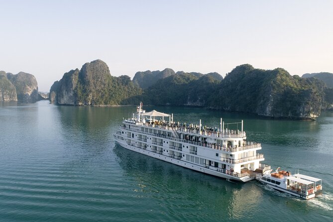 2-Day on 5-star Cruise, Lan Ha Bay | Kayak, Cycling, Live Music - Sunset, dinner, and the ship after dark
