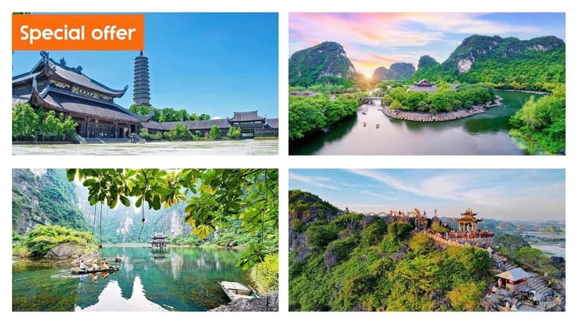 2 day Trang An - Mua cave - Cycling with Bungalow stay - Hoa Lu and the story of King Dinh