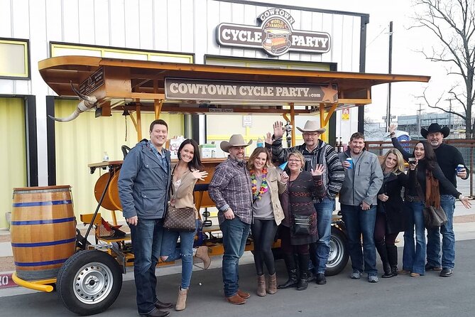 2-Hour BYOB Cowtown Cycle Party for 6-15 Happy Adults in FW - Is $450 a fair price?