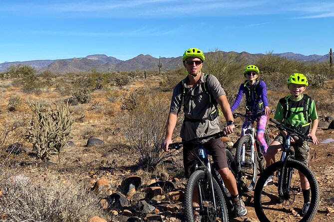 2 Hour Sonoran Desert Private Guided Mountain Bike Tour - Starting at 28777 North Pima Road