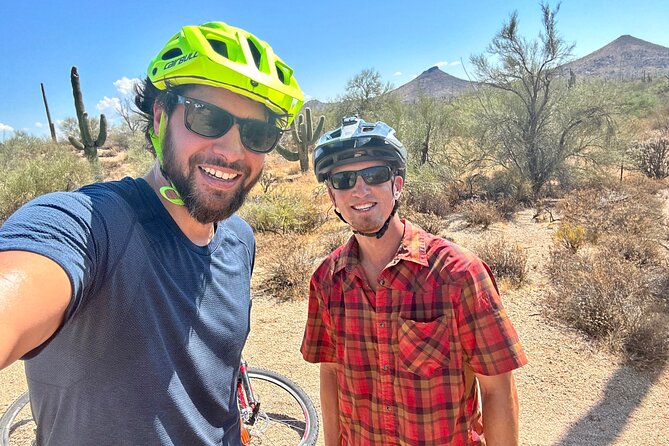 3 Hour Sonoran Desert Private Guided Mountain Bike Tour - How hard is the three-hour route?