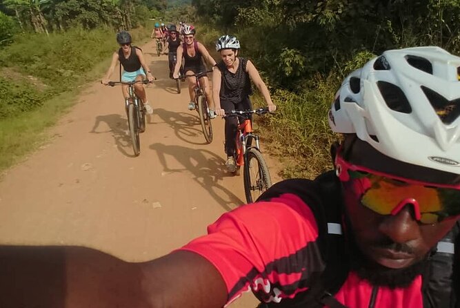 3 Hours Guided Cycling Tour Across Lake Victoria - From Ggaba to the water at 8:00 am