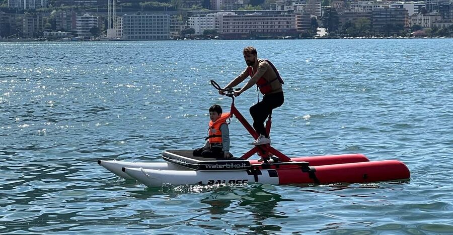 A Water Bike Adventure on Lake Lugano - Key points at a glance