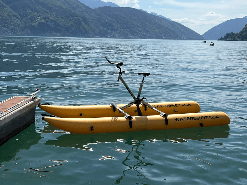 A Water Bike Adventure on Lake Lugano - Why staying near shore changes the view