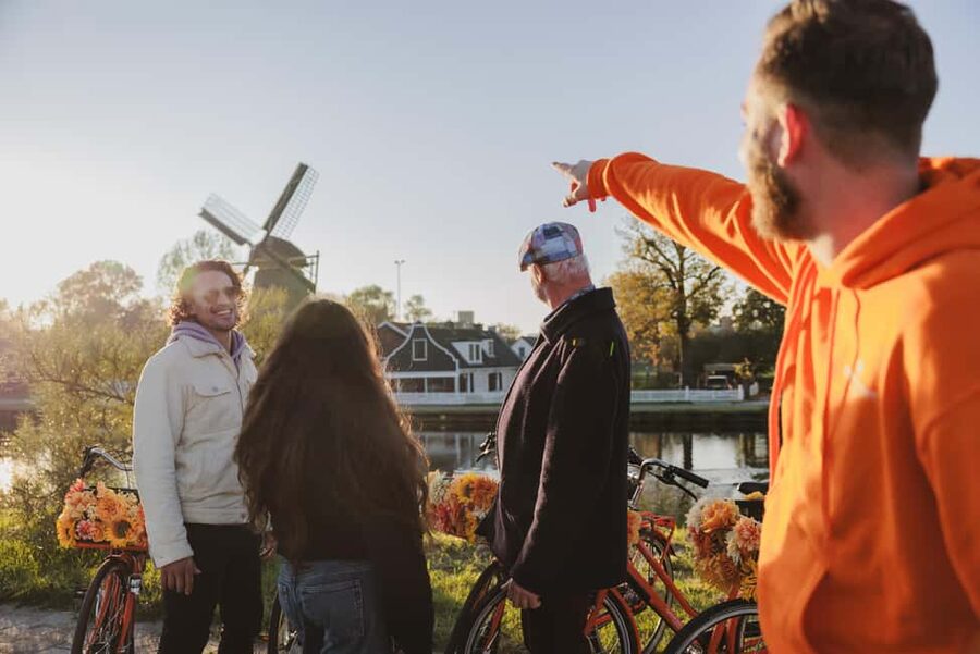 Amsterdam: Cheese Tasting, Windmill & Countryside Bike Tour - De Gooyer and the limits of the windmill stop