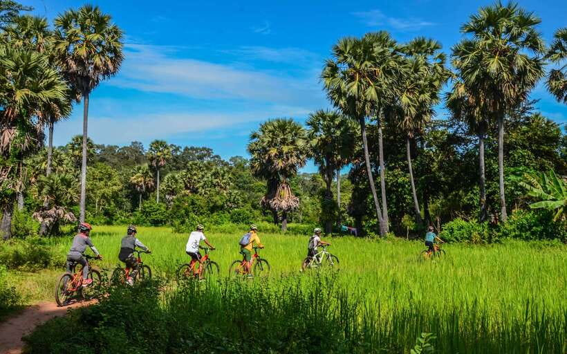 Angkor Jungle Biking Adventure Private Cycling Tour - Angkor Thom, Victory Gate, and Bayon