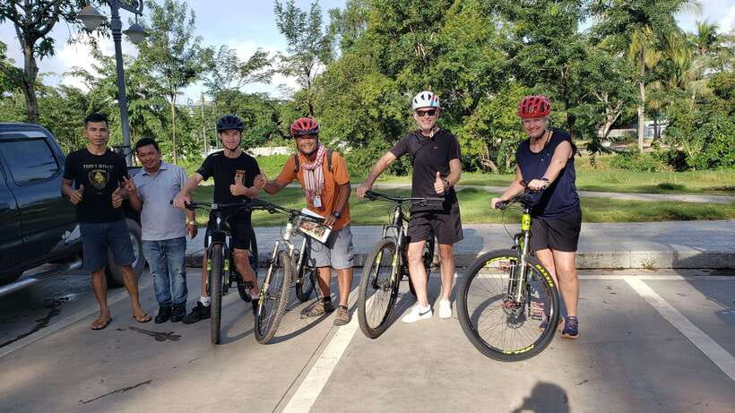 Angkor Jungle Biking Adventure Private Cycling Tour - French Dam and the small stops between monuments