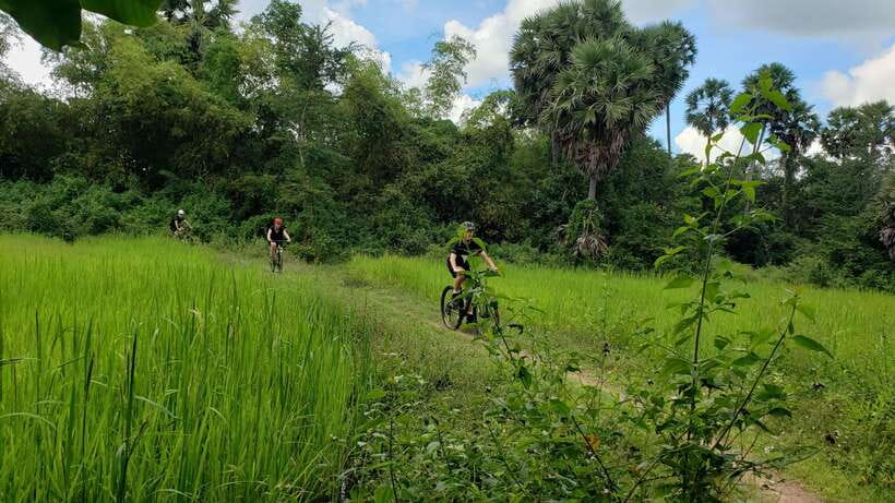 Angkor Jungle Biking Adventure Private Cycling Tour - Lunch at a local Khmer restaurant