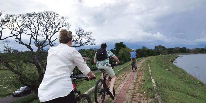 Anuradhapura: Private Half-Day Cycling Tour w/ Guide - Starting beside Tissa Wewa at Ranmasu Uyana