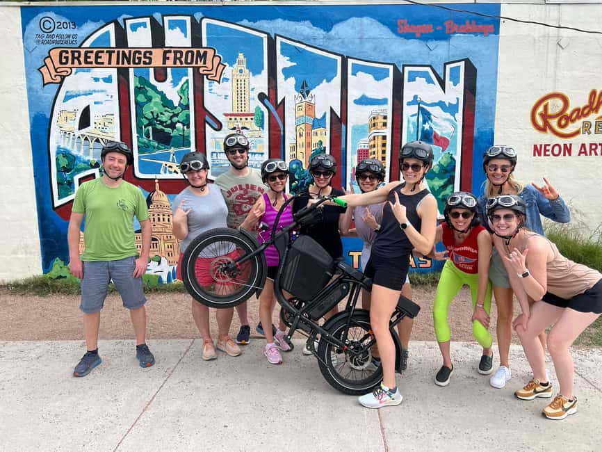 Austin: Biker Gang E-Bike Adventure - A playful way to see Austin’s street art