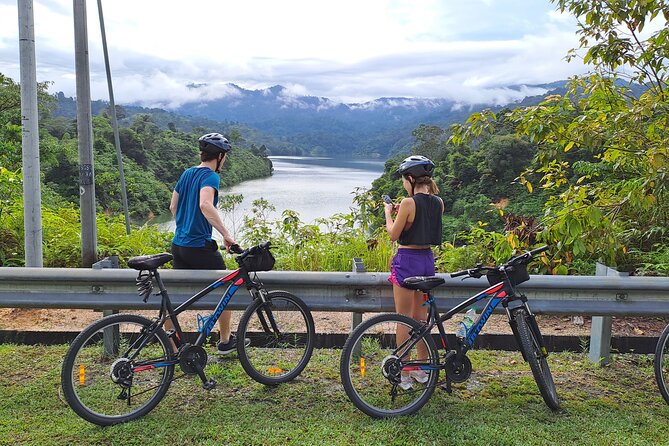Backcountry Cycling - Following the river toward forest and water