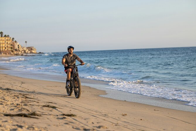 Baja Desert and Beach Electric Bike Adventure with Buffet - The Pacific beach trails near Cerritos