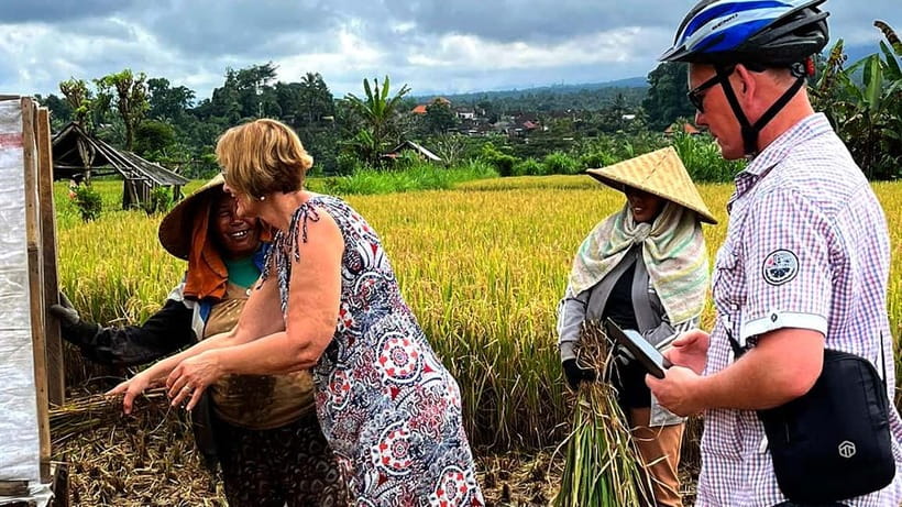 Bali Bike Adventures: The Ultimate Cycling Through Paradise - Gembleng Waterfall as the Refreshing Stop