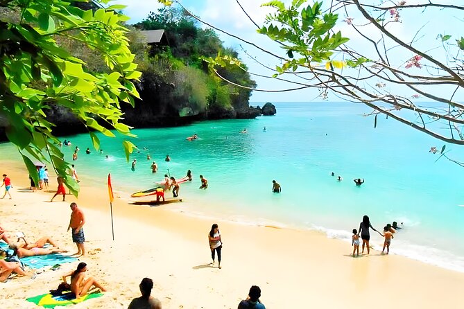 Bali Cycling Adventure and Uluwatu Sunset Tour with Kecak Dance - Padang Padang’s short beach stop