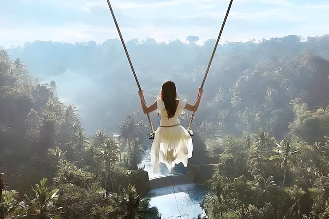 Bali Cycling and Jungle Swing Adventure Experience - Cycling through farms, temples, and village roads