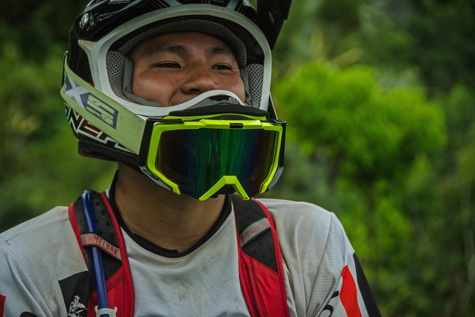 Bali Dirt Bike Adventure - Tegalalang Rice Terrace, with a throttle instead of a taxi