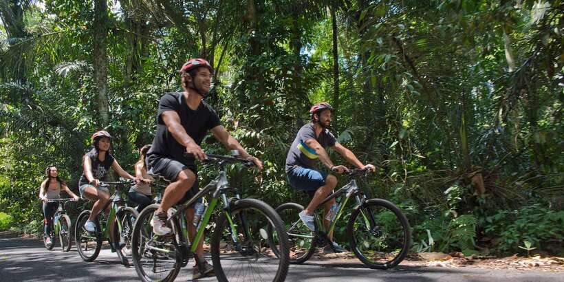 Bali: Mount Batur Mountain Biking Adventure with Lunch - The practical value of the included equipment