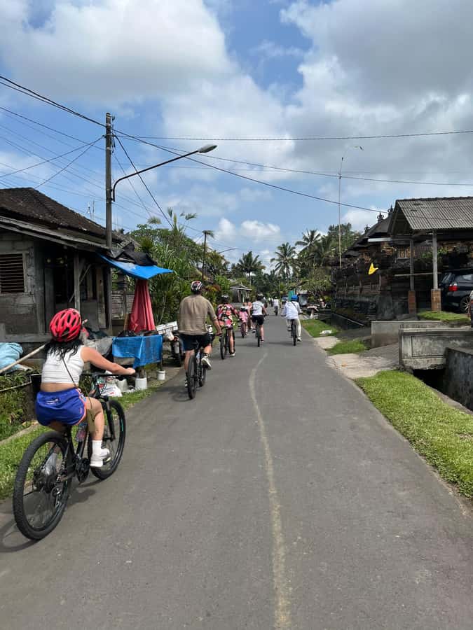 Bali Natural Downhill Cycling Tour and visit Batur Volcano - What to bring for a comfortable ride