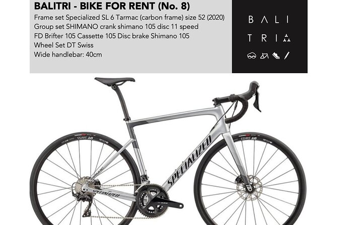 Bali road bike hire / rent - Key points before you book