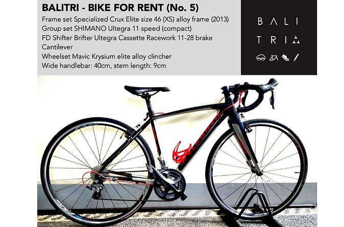 Bali road bike hire / rent - The service record and what it means for you