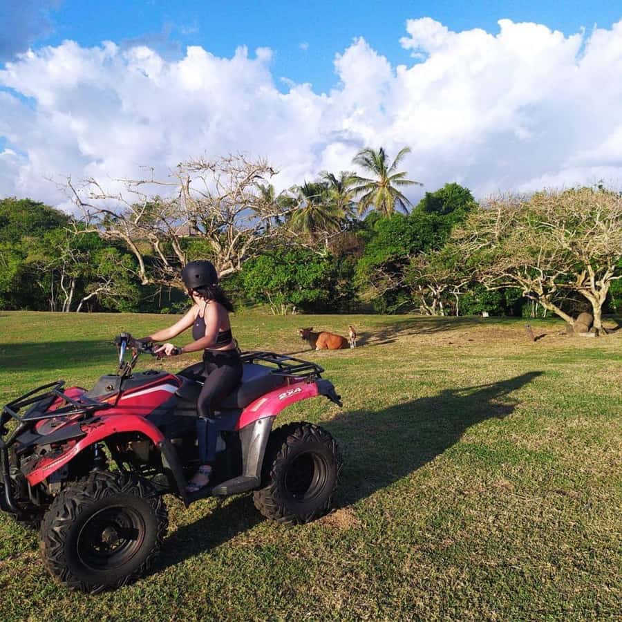 Bali: Sunset ATV and Dirt bike Adventure on the Beach - Rice fields and village tracks in Tabanan
