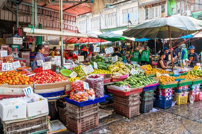 Bangkok Cycling Tour Khlong Toei Market and Bang Krachao Island - Tuk-tuk and ferry across the Chao Phraya