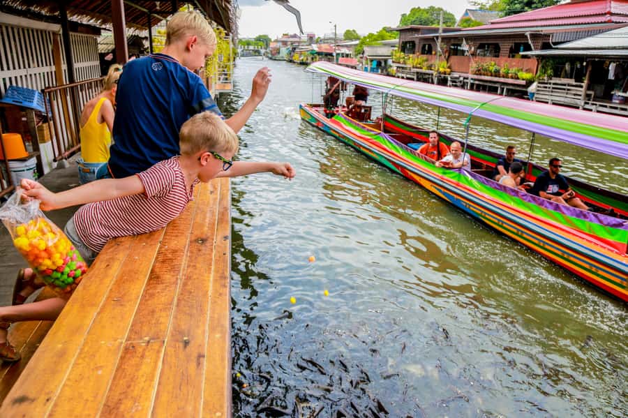 Bangkok’s Past with Local Taste Tour by Bike and Boat - Santa Cruz and Bangkok’s first riverside communities