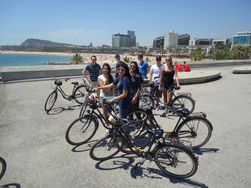 Barcelona Highlights Bike Tour: Cycle along the beach! - Passeig de Gràcia and Gaudí’s famous façades