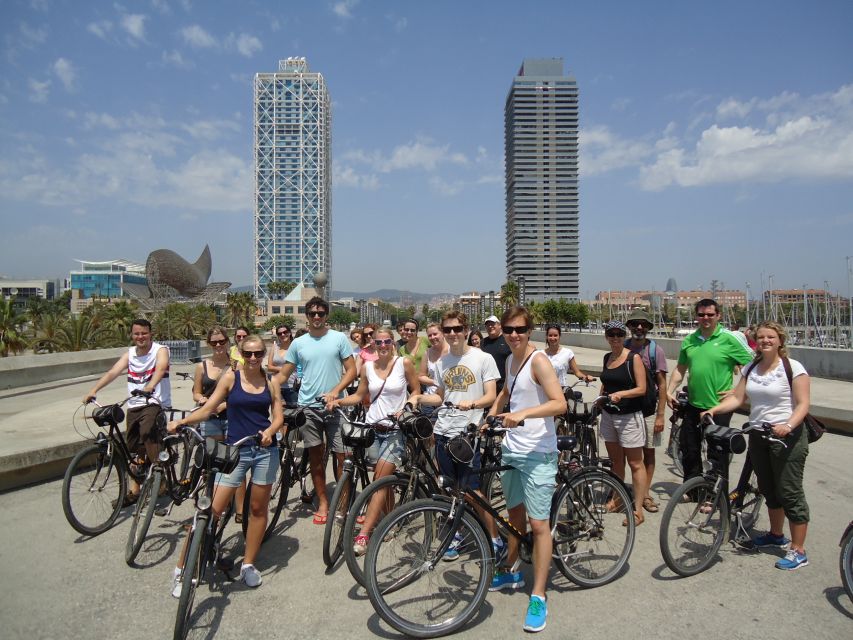 Barcelona Highlights Bike Tour: Cycle along the beach! - Sagrada Família and La Monumental