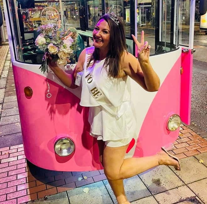 Belfast: Fully Enclosed Pink Party Bike Ride - Music, drinks, and onboard comforts