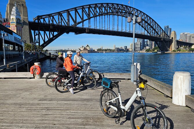 Bespoke Cycle Tours - Sydney Harbour E-Bike Coffee/Lunch Tour - Seeing the ANZAC Bridge and remembering its purpose
