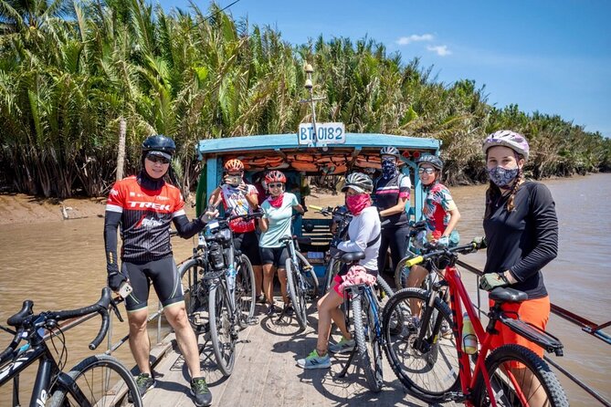 Bike And Boat Mekong Delta Cycling Tour - The river overpass and the value of a steady pace