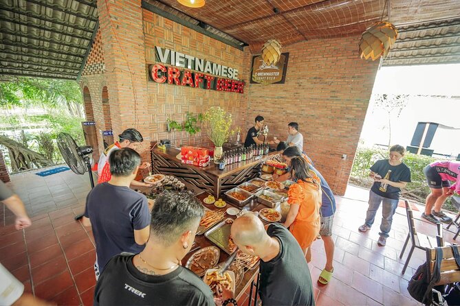 Bike And Craft Beer Brewery Mekong Delta Cycling Tour - Riding mud, gravel, and rice-field paths