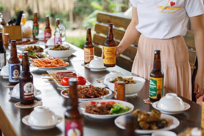 Bike And Craft Beer Brewery Mekong Delta Cycling Tour - Lunch at the Hai Lua brewery