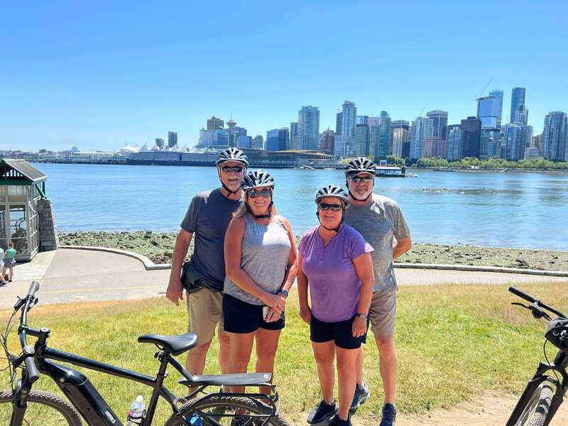 Bike and Hike Vancouver - The final hike in a Vancouver park