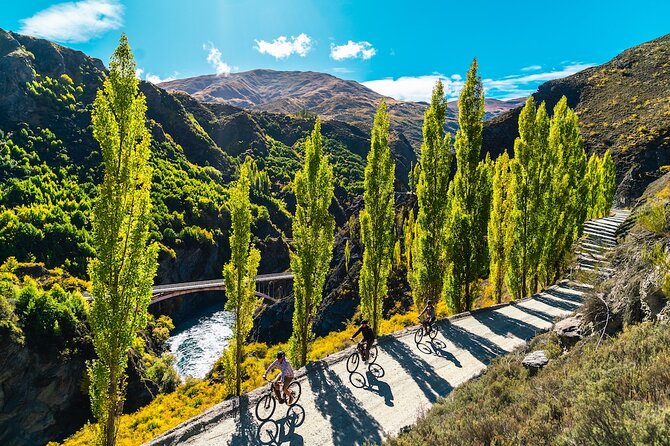 Bike The Wineries (Full-Day) - Bike & Wine Tour - From Queenstown to Arrowtown in a waiting shuttle