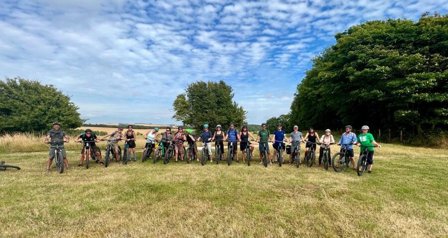 Brighton: Electric Mountain Bike Rental - The Undercliffs trail to Rottingdean