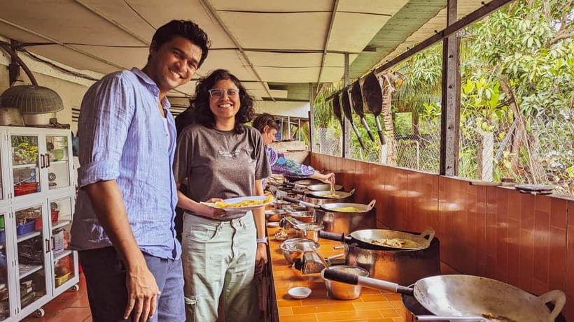 Cai Be Mekong Delta: Cooking Class, Cycling, Craft Villages - Cooking lunch in a local garden