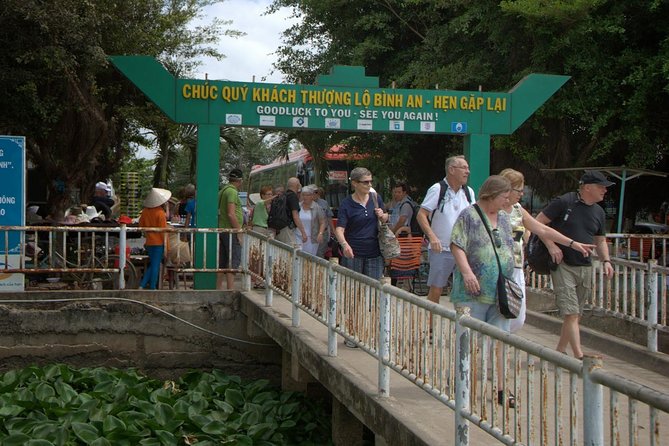 Cai Be Mekong Delta Tour: Cooking Class, Cycling & Craft Villages - A boat ride before the road back