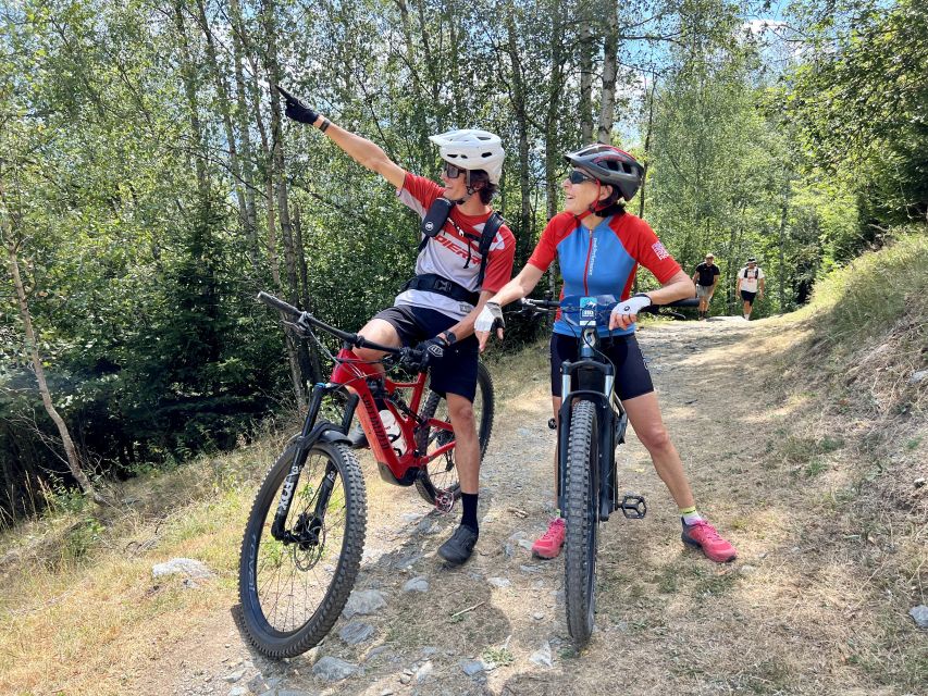 Chamonix, discovery of the valley by electric mountain bike - Riding through Chamonix’s woods and pastures