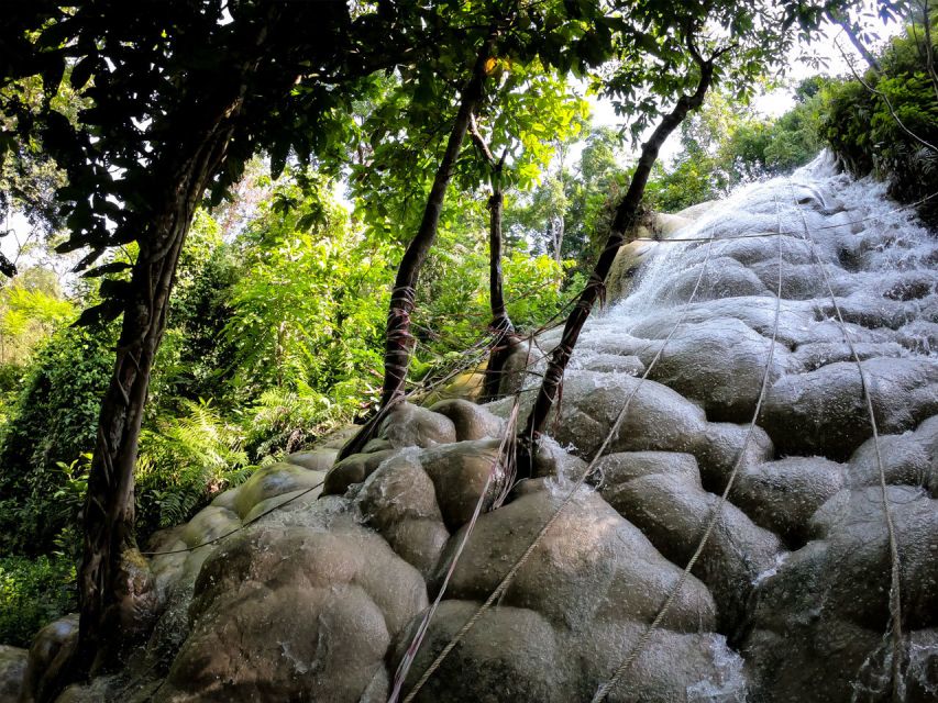 Chiang Mai: Boat Ride and Cycling Tour to Sticky Waterfall - The harder climbs and the support vehicle