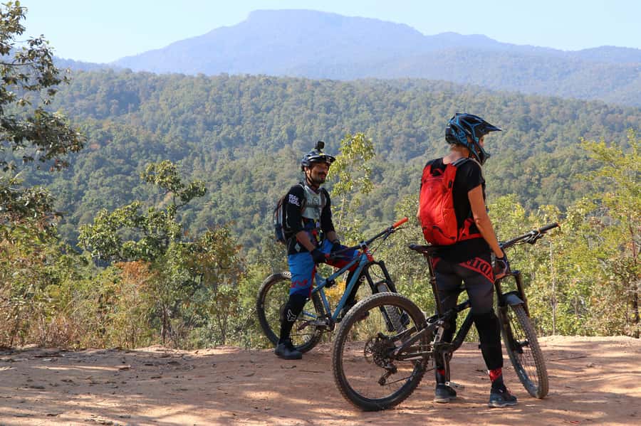 Chiang Mai: Buffalo Soldier Trail Guided Mountain Biking - Dirt roads, single track, and old-growth rainforest