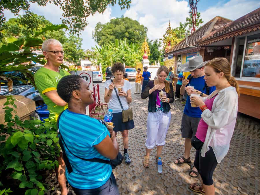 Chiang Mai Countryside E-bike Ride with Expert Guide & Lunch - A riverside lunch with a simple local feel