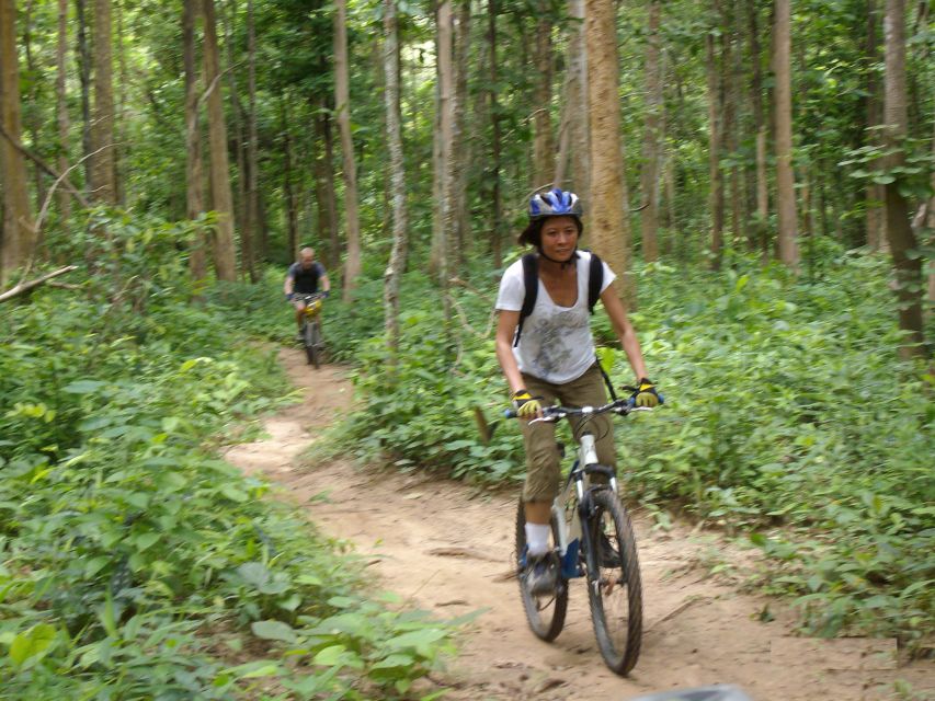 Chiang Mai: Rainforest Guided Mountain Biking Tour - From rough trail to the Mae Ping River Basin