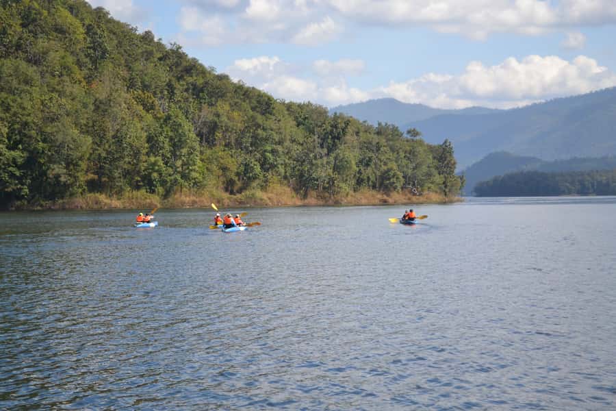 Chiang Mai: Sticky waterfall, lake kayak and cycling tour - What the $112 price really covers