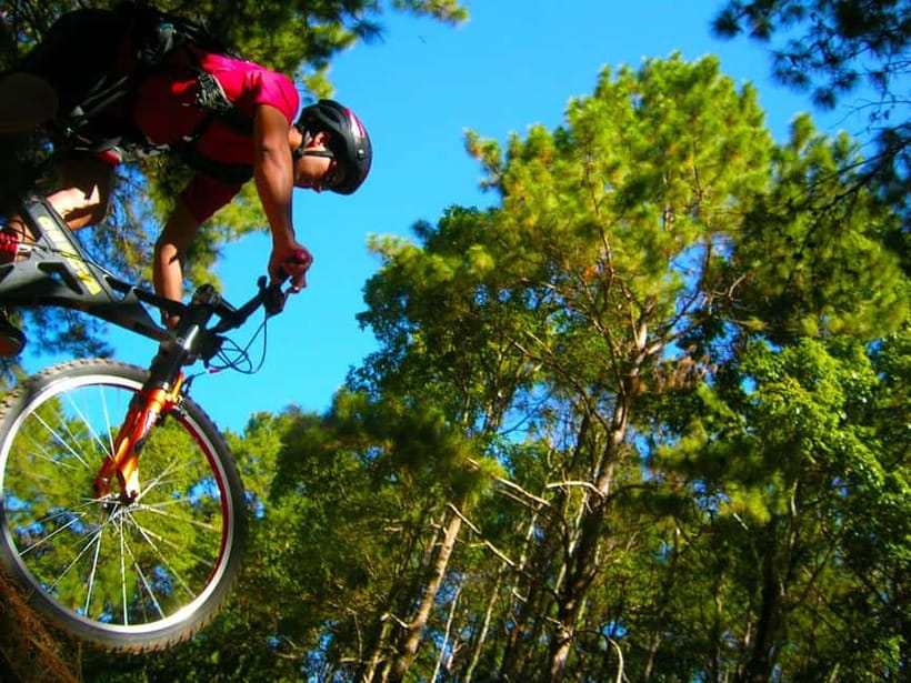 Chiang Mai: Suthep National Park Hiking & DH Mountain Biking - Montha Than Waterfall and the steep forest climb